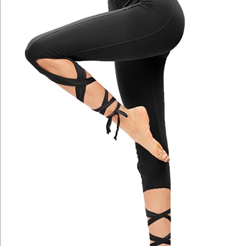 Lace up/Tie Leggings